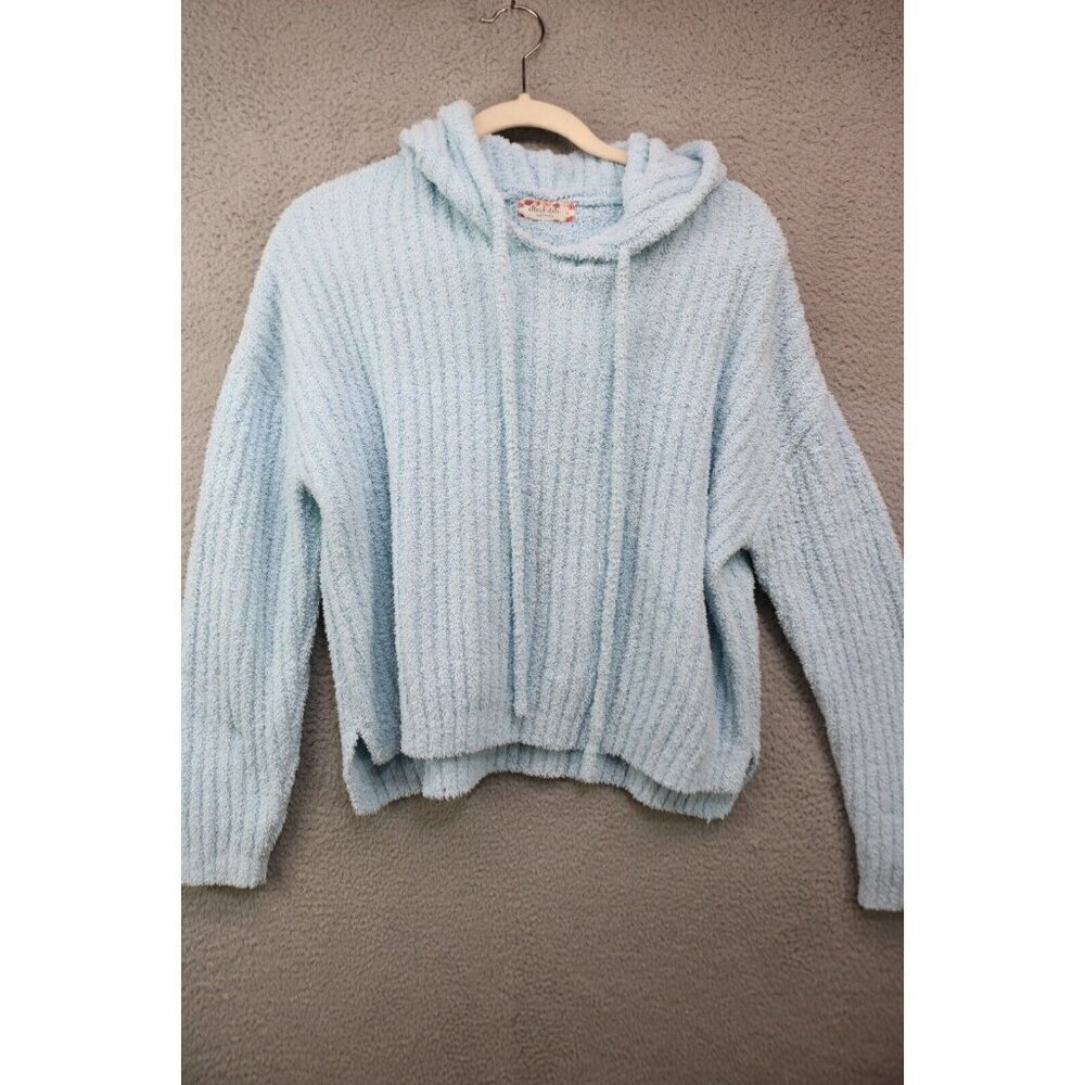 Altar'd State Intimates Women's Hooded Long Sleeve Lounge Top-Size Medium-Soft